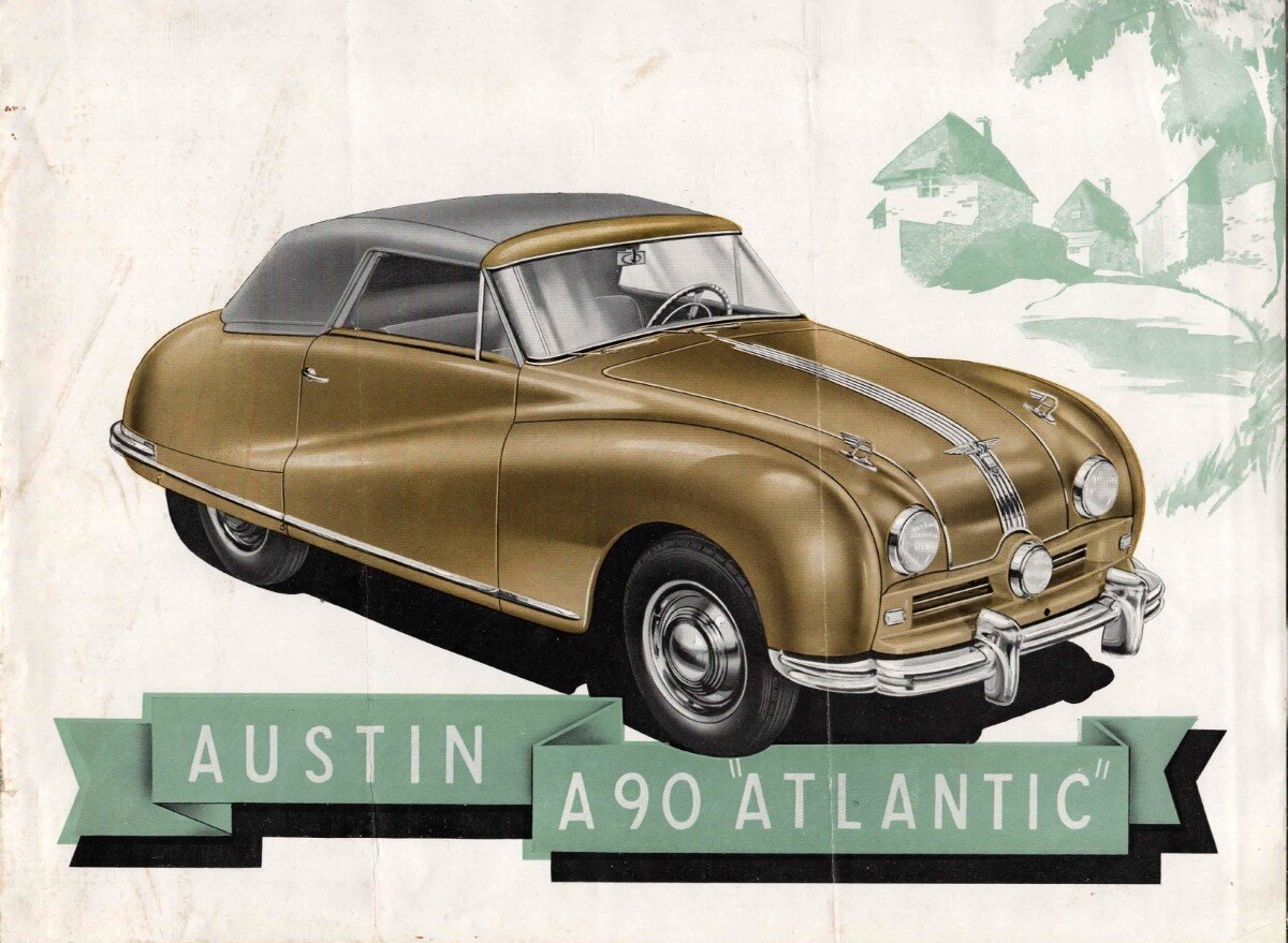 ATLANTIC bilbrochure, auto katalog, auto prospekt, automobile